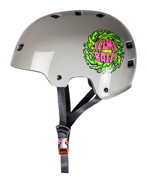 Casque Santa Cruz x Bullet skate Bleu