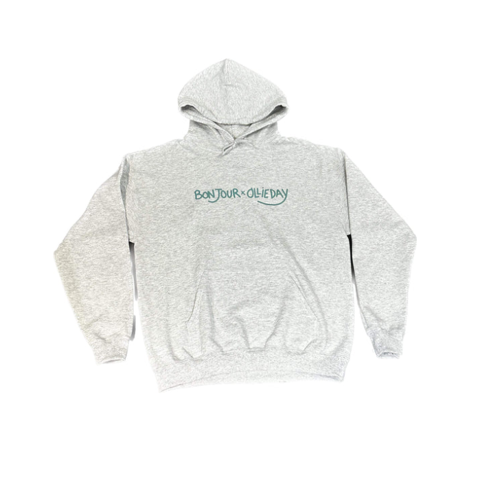 Sweat à capuche Enfant Ollieday x Bonjour