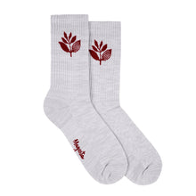 Load image into Gallery viewer, Magenta Plant Socks
