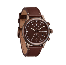 Charger l&#39;image dans la galerie, Montre Nixon Station Chrono Leather
