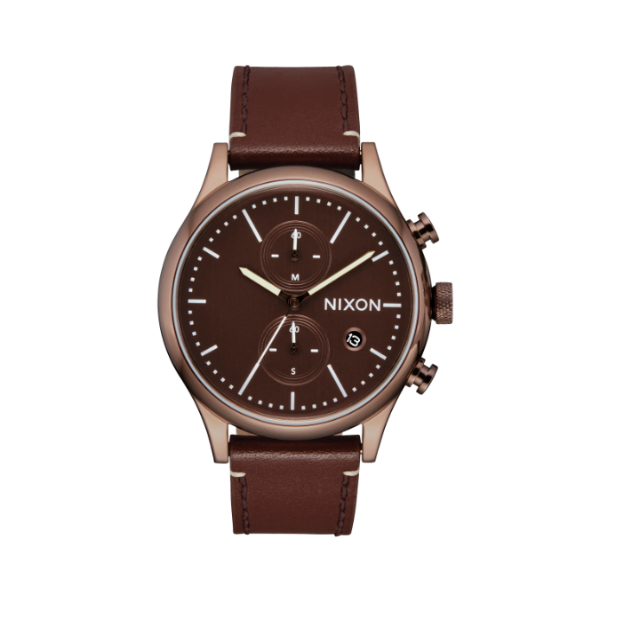 Montre Nixon Station Chrono Leather